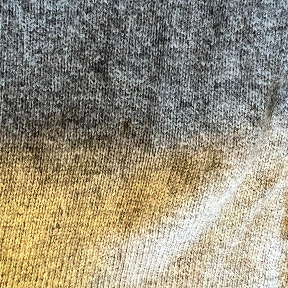 Loft Gray Cowlneck Sweater w/Rabbit Hair - Medium - Picture 6 of 7